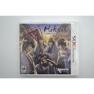 Hakuoki: ~Memories of the Shinsengumi~  (Nintendo 3DS) 2013 with Case in English